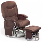 Кресло для кормления Hauck Metal Glider brown
